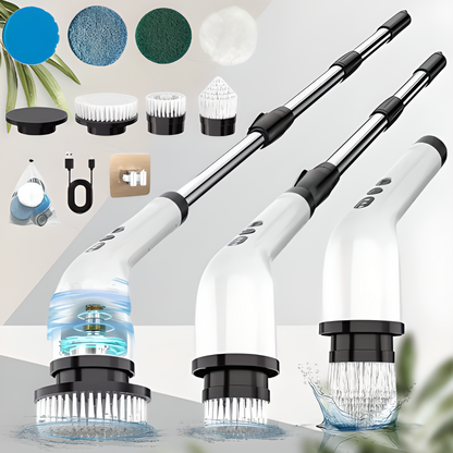 PowerScrub™ Electric Cleaning Brush — 7-in-1 Cordless Spin Scrubber