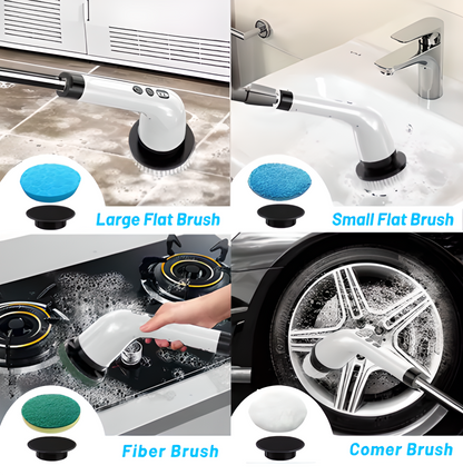 PowerScrub™ Electric Cleaning Brush — 7-in-1 Cordless Spin Scrubber