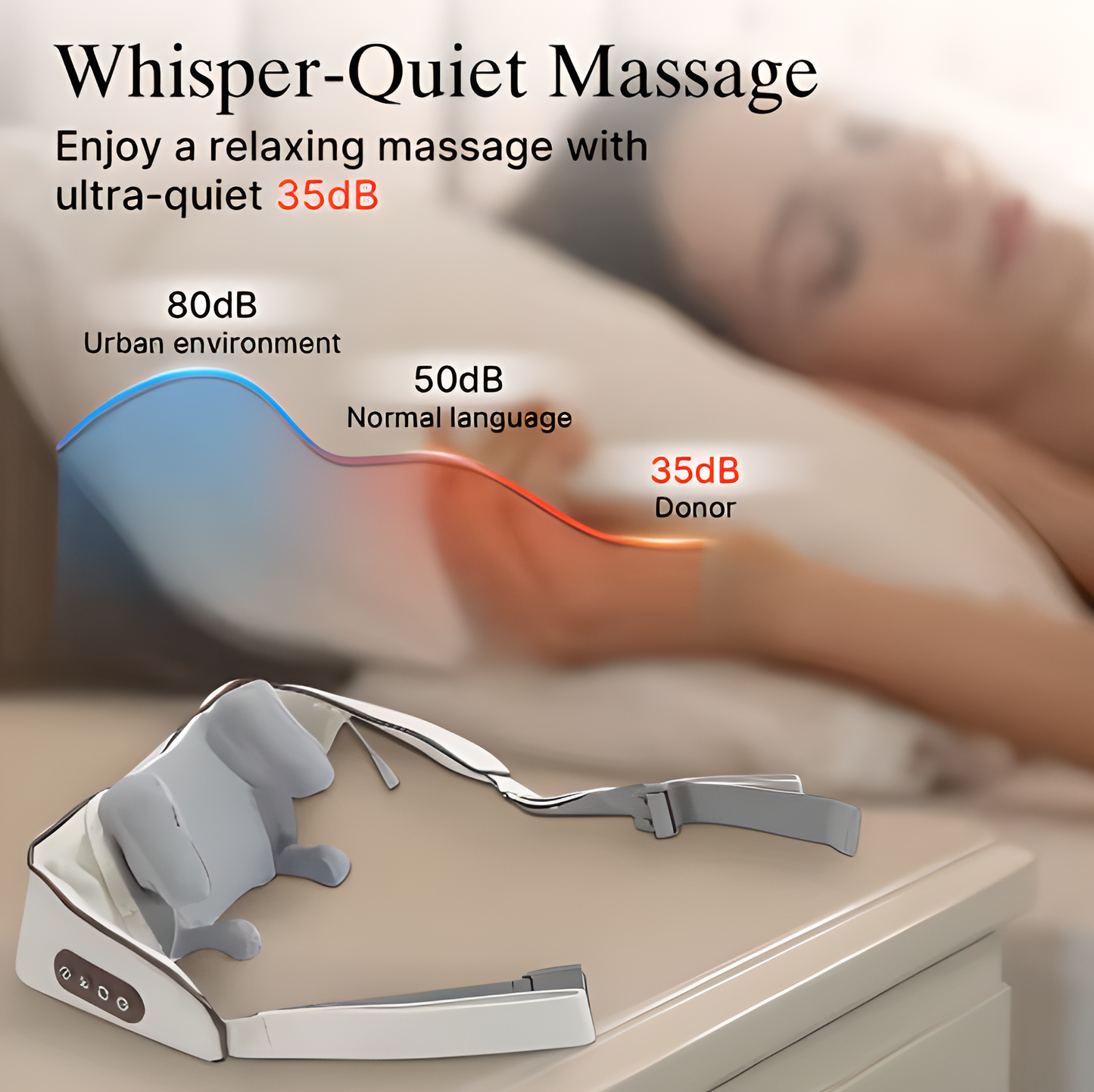 Deep Tissue Heat Massager™ For Neck Pain, Stress & Tension Relief